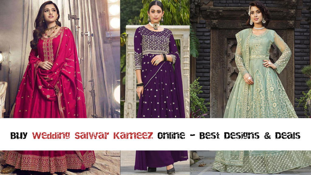 Buy Wedding Salwar Kameez Online - Best Designs & Deals
