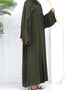 Eid Elegance: Ramadan Abaya 2-Piece Set with Hijab, Perfect Muslim Ensemble for the Joyous Occasion