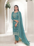 Sky Organza Pant Suit 189203