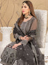 Mauve Georgette Pant Suit 189521 Closure View