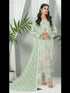 Green Georgette Pant Suit 189536