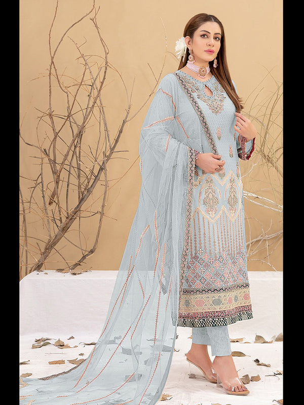 Sky Georgette Pant Suit 189579