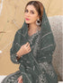 Mahendi Georgette Pant Suit 189588 Closure View