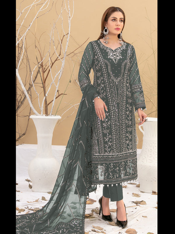 Mahendi Georgette Pant Suit 189588