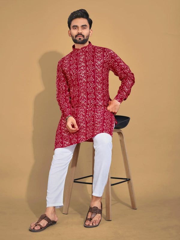 Multi Color Kurta Premium Soft Cotton Payjama