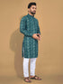 Multi Color Kurta Premium Soft Cotton Payjama Closure View
