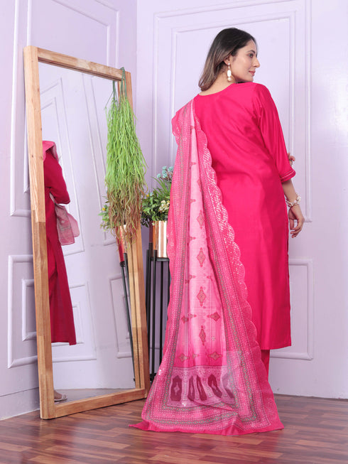 Rani Viscose Denting Pant Suit 189873 Salwar Kameez