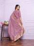 Pastel Purple Viscose Silk Pant Suit 189877 Salwar Kameez