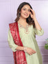 Pista Soft Morni Silk Pant Suit 189878 Back View
