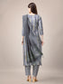 Grey Heavy Rayon Print Pant Suit 189943 Salwar Kameez