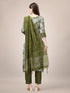 Mehndi Green Heavy Rayon Print Pant Suit 189947 Salwar Kameez
