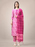Pink Heavy Rayon Print Pant Suit 189951 Salwar Kameez