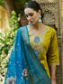 Lemon Viscos Roman Silk Pant Suit 190053 Closure View