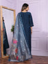 Blue Roman Silk Pant Suit 190926 Back View