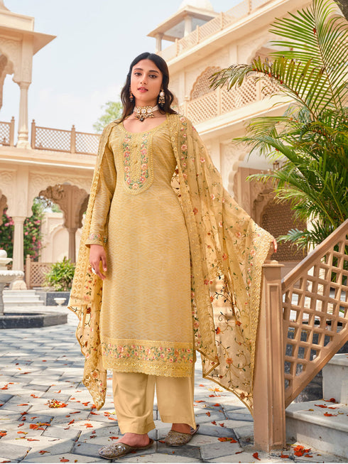 Chiku Real Georgette Pant Suit 191068