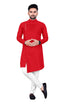 Red Kurta Cotton Payjama