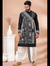 Black Kurta PS -Viscose Dhoti