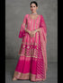 Rani Pink Heavy Real Georgette Sharara Suit 191689