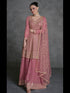 Baby Pink Heavy Real Georgette Sharara Suit 191691