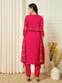 Pink Roman Silk Pant Suit 191699 Salwar Kameez