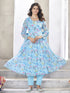 Sky Georgette Anarkali Dress 191737 Salwar Kameez