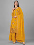 Yellow Heavy Georgette Sharara Suit 191852