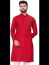 Red Only Kurta Viscose Payjama