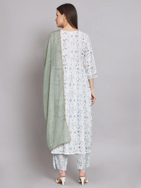 Multi Viscose Rayon Pant Suit 192050 Salwar Kameez