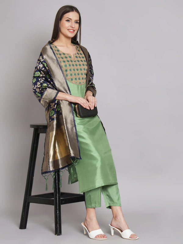 Pista Silk Blend Pant Suit 192062
