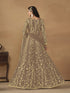 Chiku Net Anarkali Dress 192412 Back View