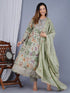 Multi Cotton Pant Suit 192445 Closure View