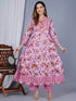 Multi Cotton Pant Suit 192446 Closure View