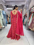 Rani Pink Georgette Anarkali Dress 192500 Salwar Kameez