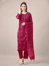 Pink Rayon Pant Suit 192781