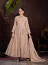 Chiku Heavy Chinon Silk Anarkali Dress 192969 Closure View