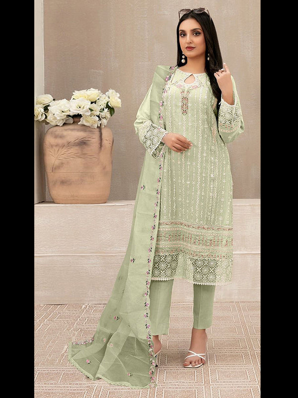 Pista Heavy Fox Georgette Pant Suit 192979