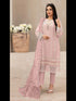 Pink Heavy Fox Georgette Pant Suit 192980