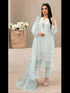 Sky Heavy Fox Georgette Pant Suit 192981