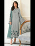 Light Sea Green Heavy Fox Georgette Pant Suit 192985