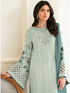 Light Pista Heavy Fox Georgette Pant Suit 192988 Closure View