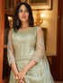 Light Pista Net Anarkali Suit 193083 Closure View