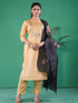 Chiku Art Pure Silk Pant Suit 193231 Closure View