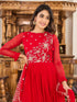 Red Fox Georgette Anarkali Dress 193240 Salwar Kameez