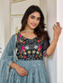 Multi Shimmer Anarkali Dress 193357 Salwar Kameez