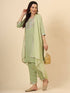 Pista Silk Blend Pant Suit 193366 Closure View