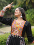 Multi Rayon Anarkali Dress 193660 Back View