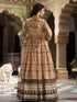Multi Dola Silk Anarkali Dress 193678 Back View