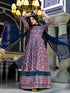 Multi Dola Silk Anarkali Dress 193679 Back View