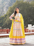 Multi Dola Silk Anarkali Dress 193681