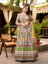 Multi Soft Dola Silk Anarkali Dress 193702